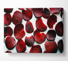 Red Beetroot Slices Canvas Wall Art