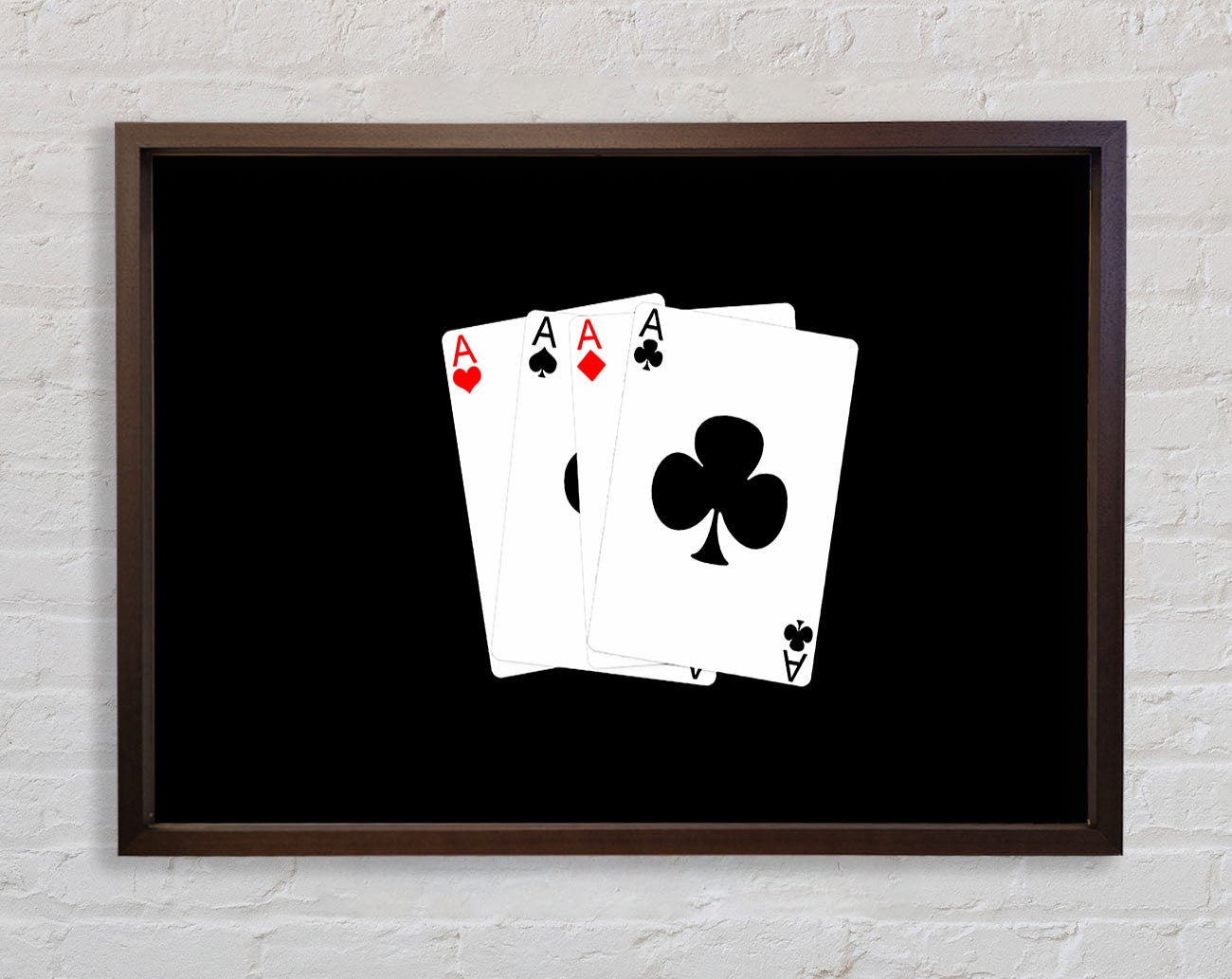 Aces High Framed Wall Art