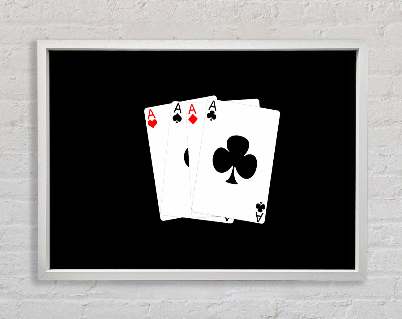 Aces High Framed Wall Art