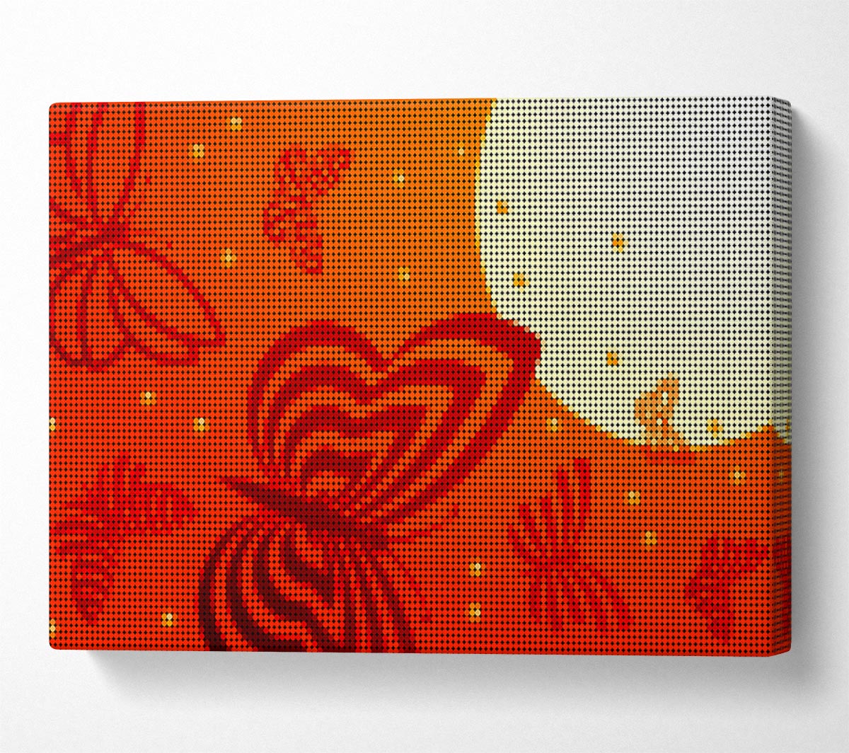 Butterfly Sun Canvas Wall Art