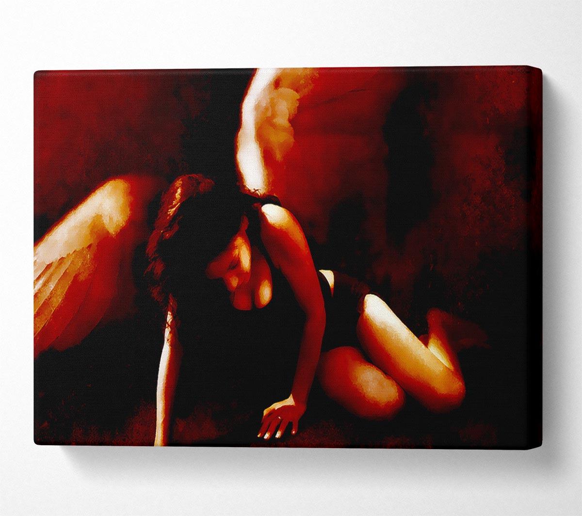 Fallen Angel Canvas Wall Art