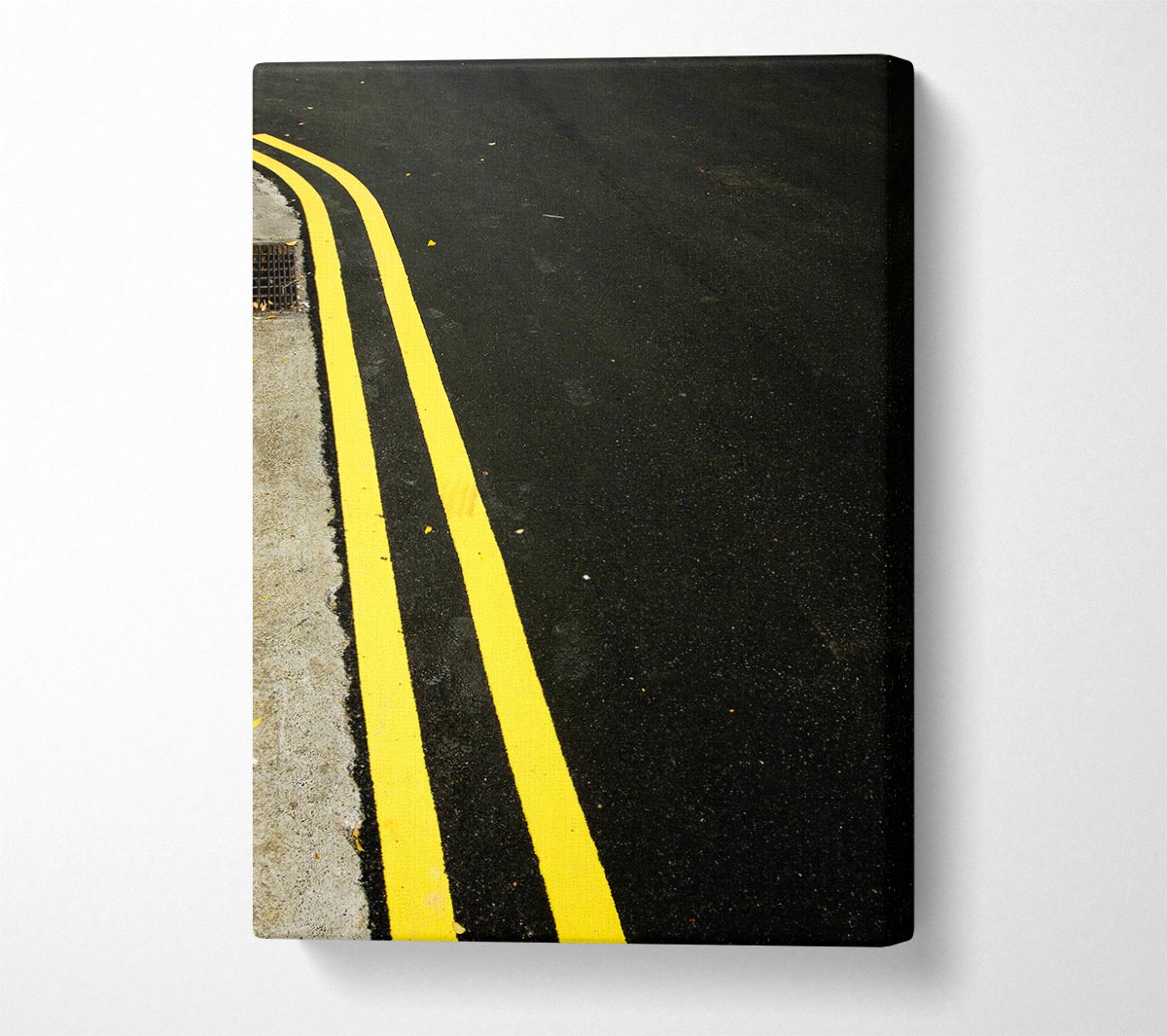 Yellow Twins Canvas Wall Art