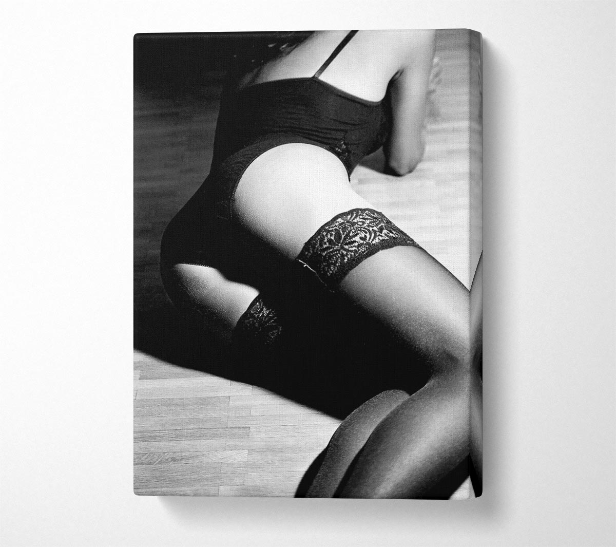 Exotic Female Body Canvas Wall Art