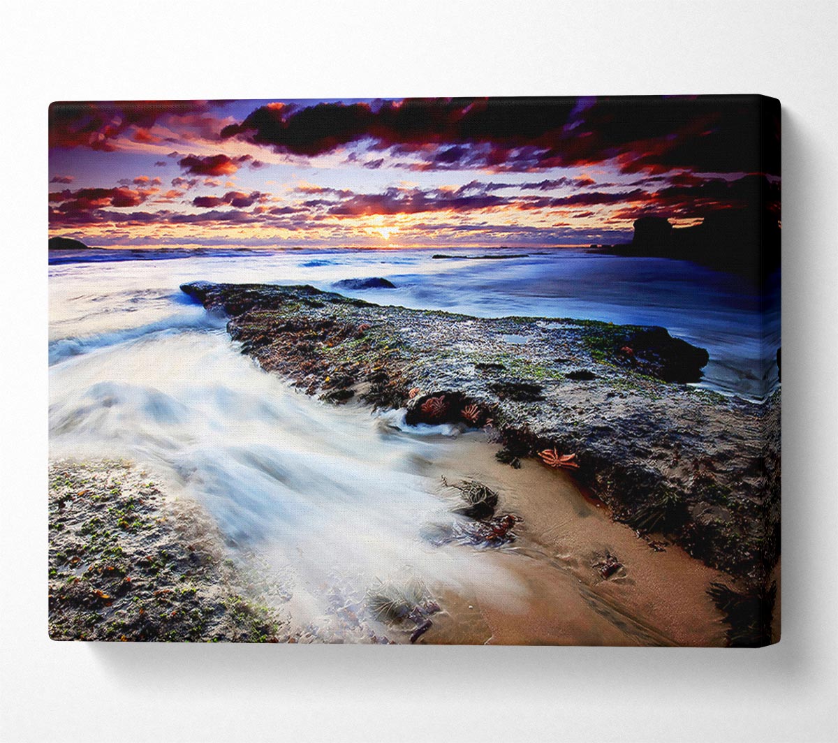 The Swell Of The Ocean Canvas Wall Art