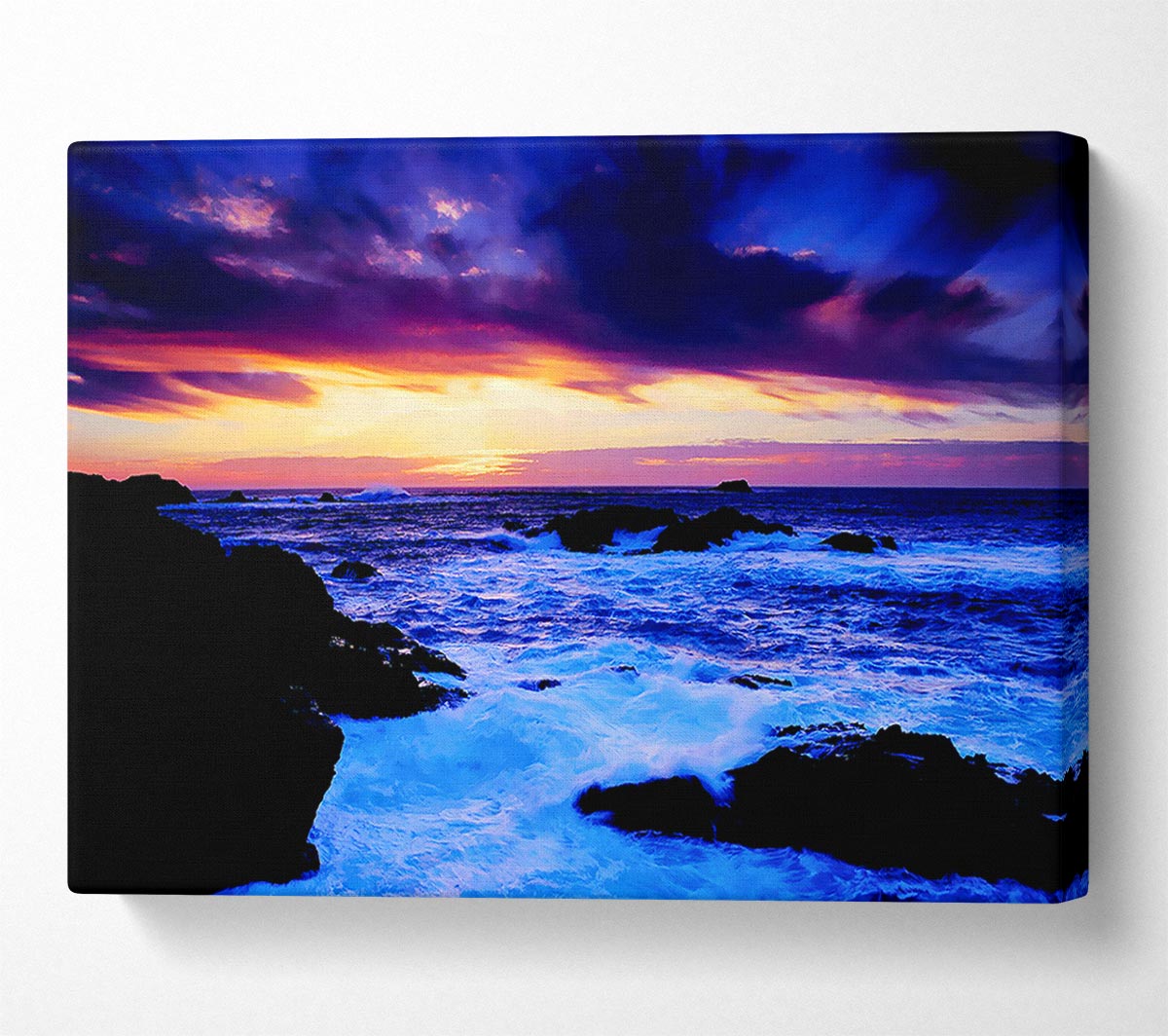 The Oceans Ebb Canvas Wall Art