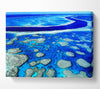 The Flow Of The Ocean Islands Canvas Wall Art