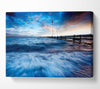 Sea Twilight Canvas Wall Art