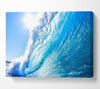 Crystal Ocean Wave Canvas Wall Art