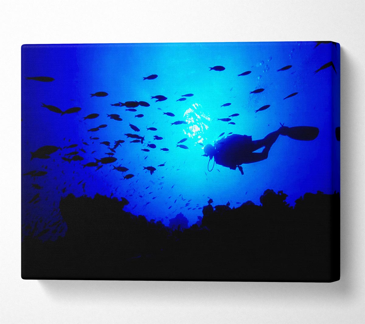 Divers City Canvas Wall Art