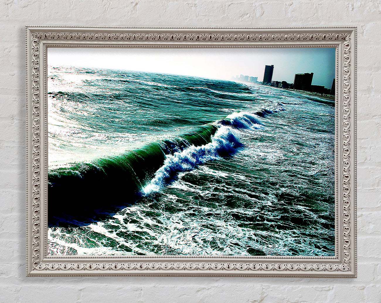 City Ocean Framed Wall Art