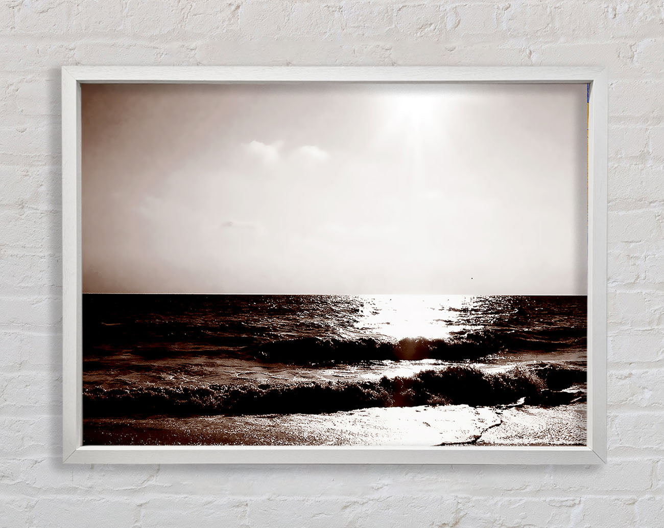 Chocolate Ocean Framed Wall Art