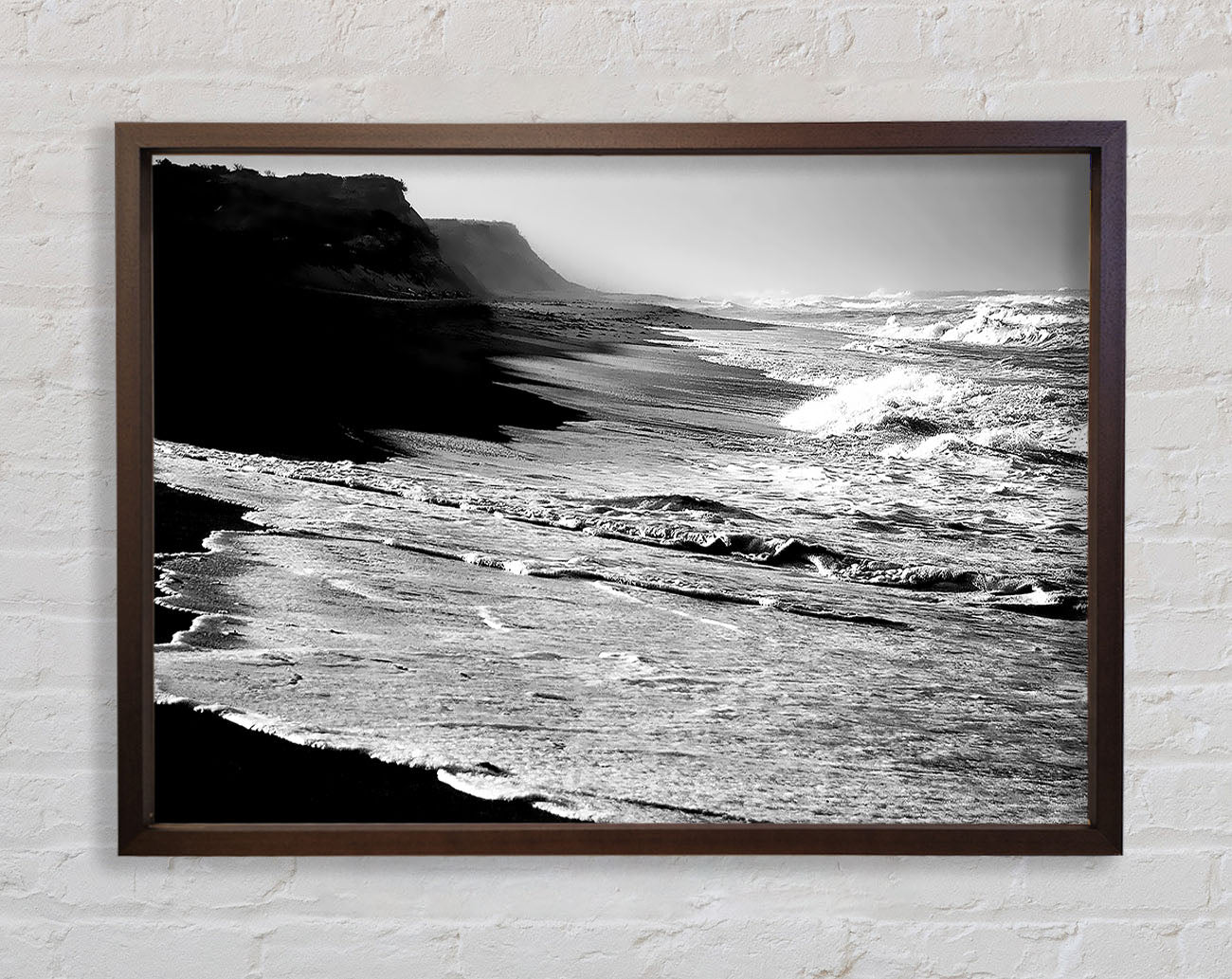 B n W Ocean Spray Framed Wall Art