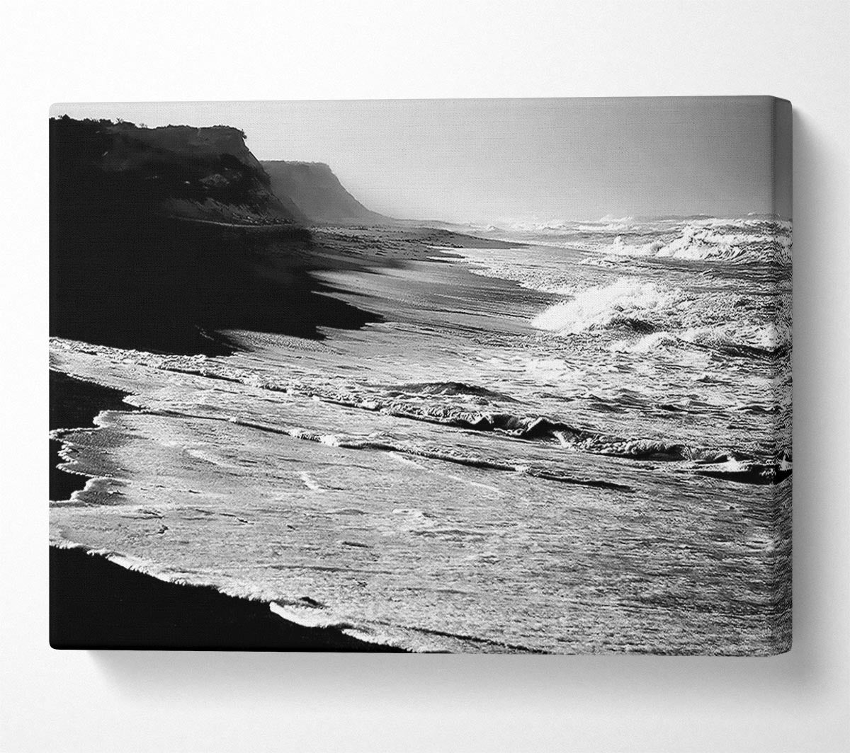 B n W Ocean Spray Canvas Wall Art