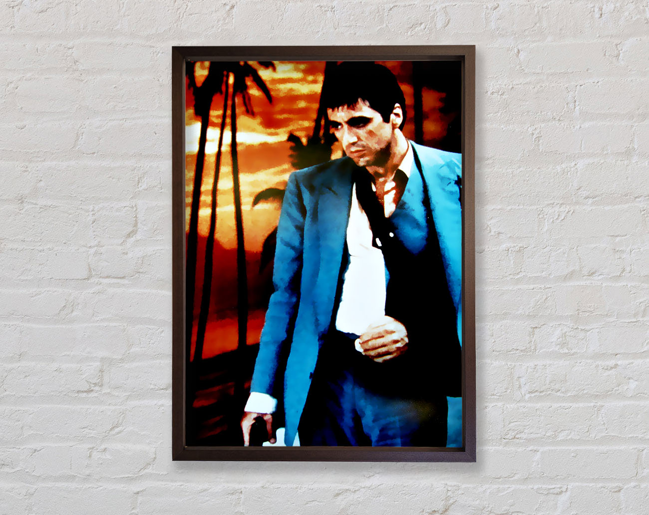 Al Pacino Scarface 03 Framed Wall Art