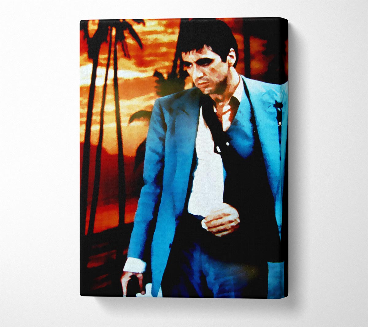 Al Pacino Scarface 03 Canvas Wall Art