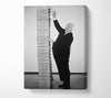 Alfred Hitchcock Library Of Films Canvas Wall Art