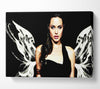 Angelina Jolie Angel Wings Canvas Wall Art