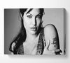 Angelina Jolie Dragon Tattoo Canvas Wall Art