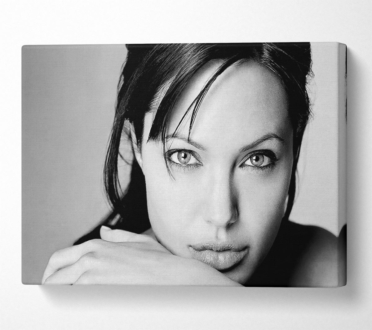 Angelina Jolie Intimate Canvas Wall Art