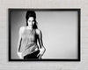 Angelina Jolie Sexy B n W Framed Wall Art