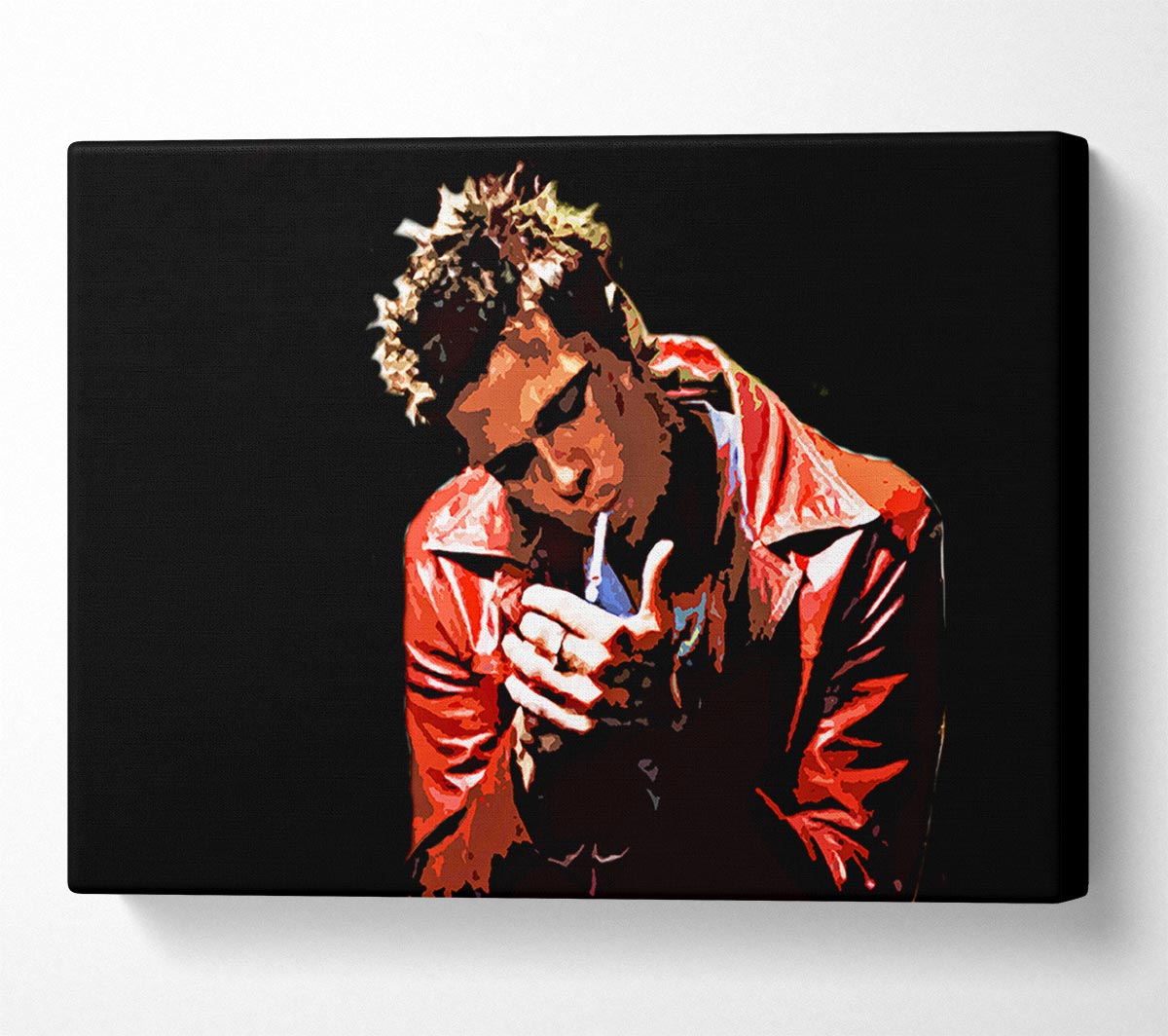 Brad Pitt Is Tyler Durden Canvas Wall Art