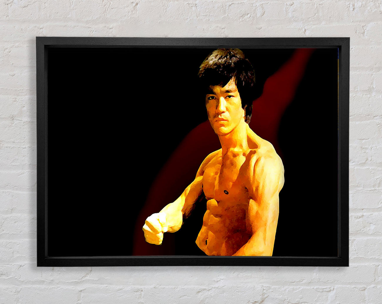 Bruce Lee Fist Of Fury Framed Wall Art