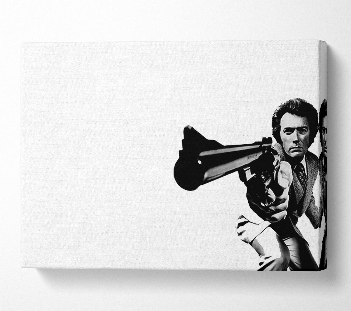 Clint Eastwood Gun Canvas Wall Art