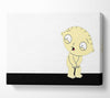 Family Guy Stewie Naked Canvas Wall Art