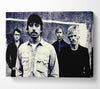 Foo Fighters Blue Canvas Wall Art