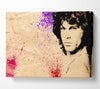 Jim Morrison Colour Splash Canvas Wall Art