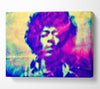 Jimi Hendrix Blur Canvas Wall Art