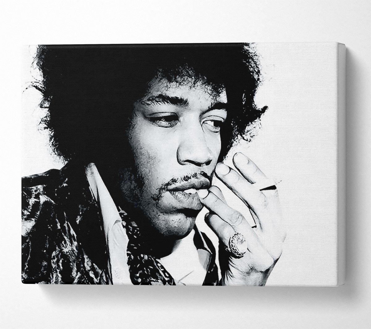 Jimi Hendrix Hey Joe Canvas Wall Art