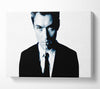 Jude Law Blue Canvas Wall Art