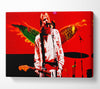 Kurt Cobain Angel Wings Canvas Wall Art