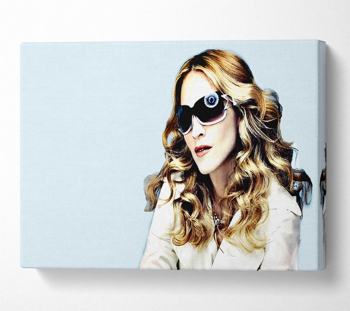 Madonna Baby Blue Canvas Wall Art