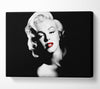 Marilyn Monroe Red Lips Landscape Canvas Wall Art