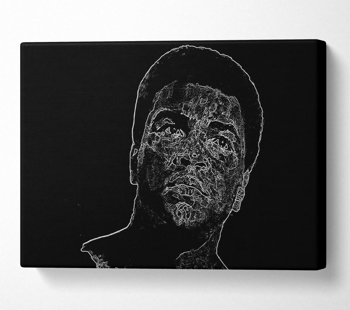 Muhammad Ali Face Canvas Wall Art