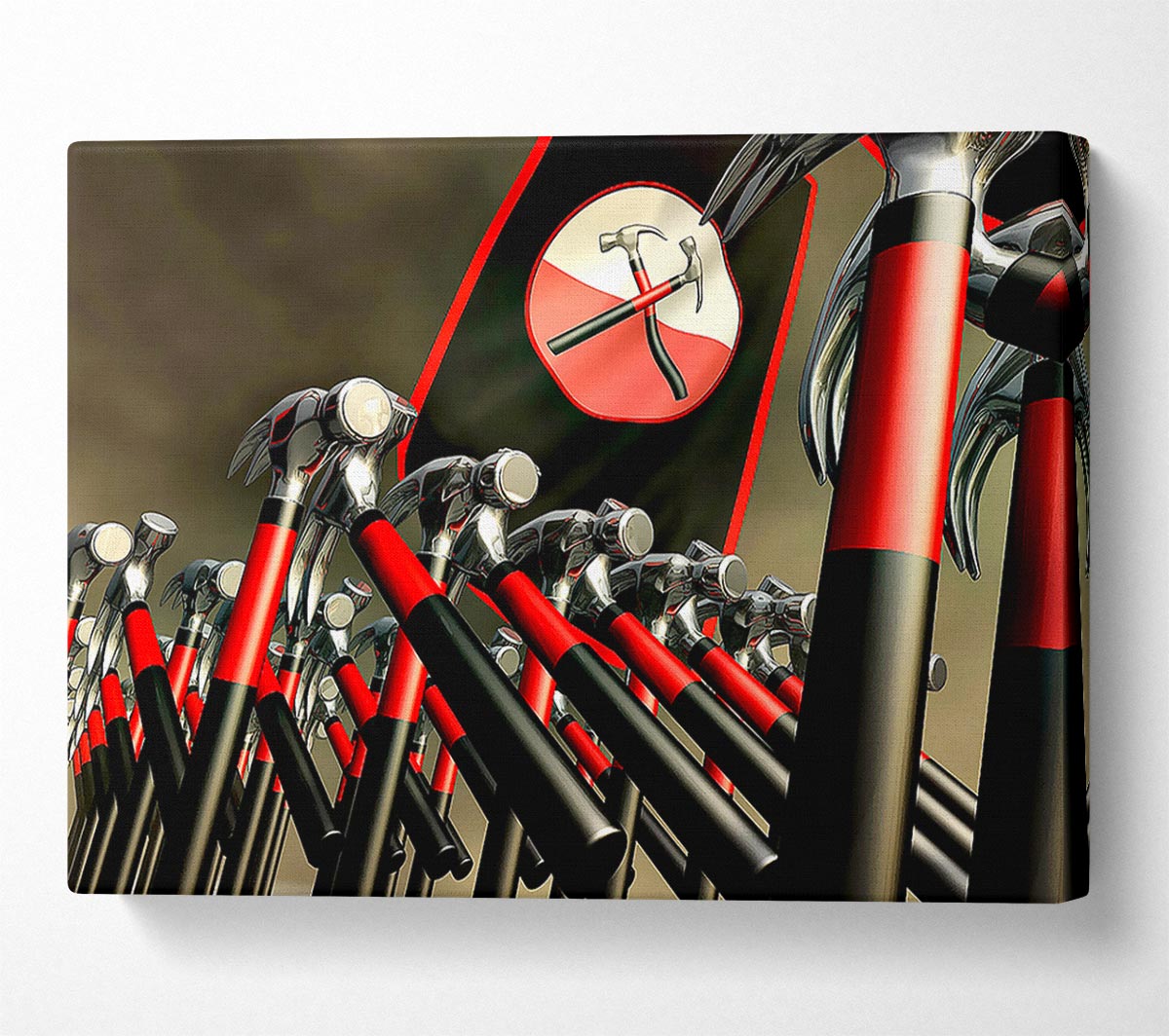 Pink Floyd Hammers Canvas Wall Art
