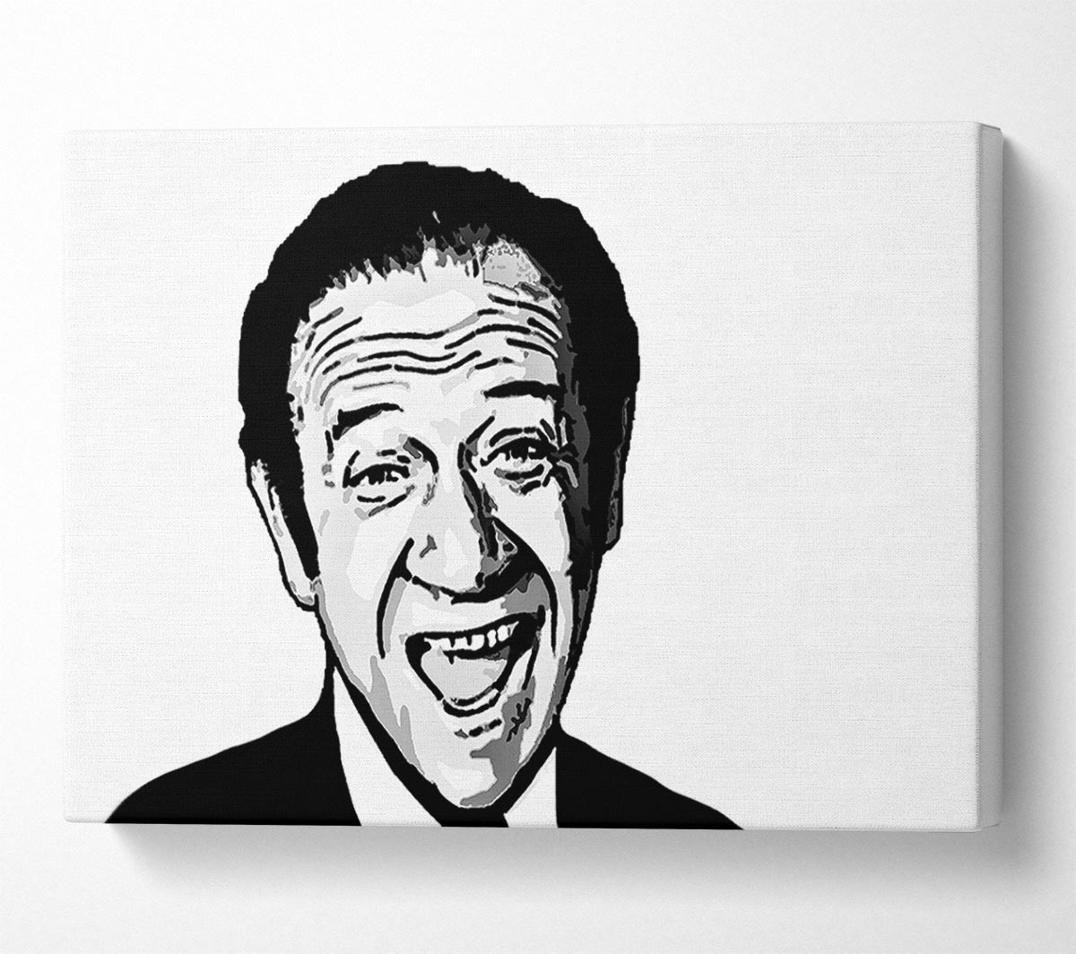 Sid James Carry On Films Canvas Wall Art