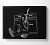 Slash Guitar Canvas Wall Art