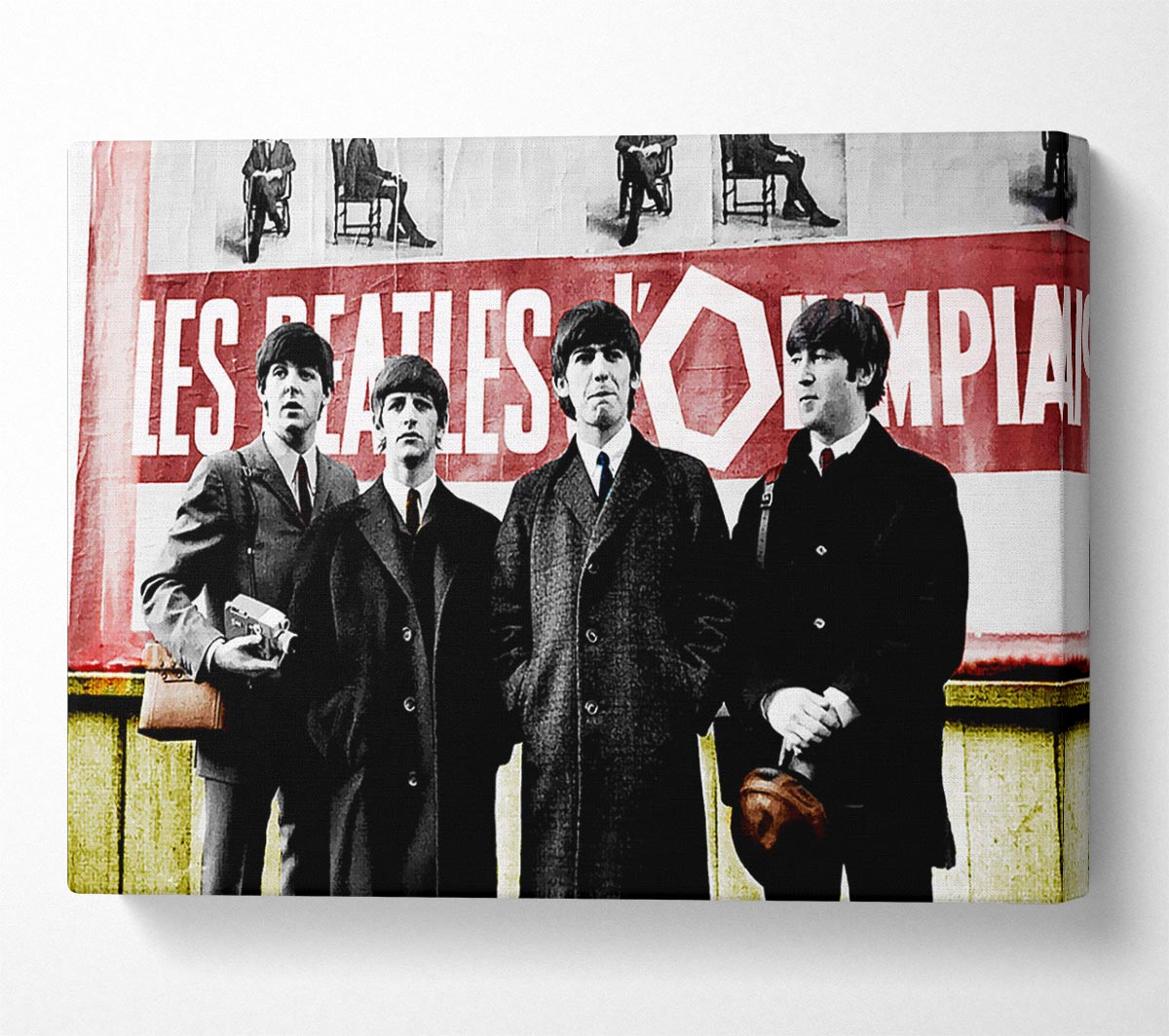 The Beatles In Liverpool Canvas Wall Art