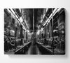 Ghost Train Canvas Wall Art