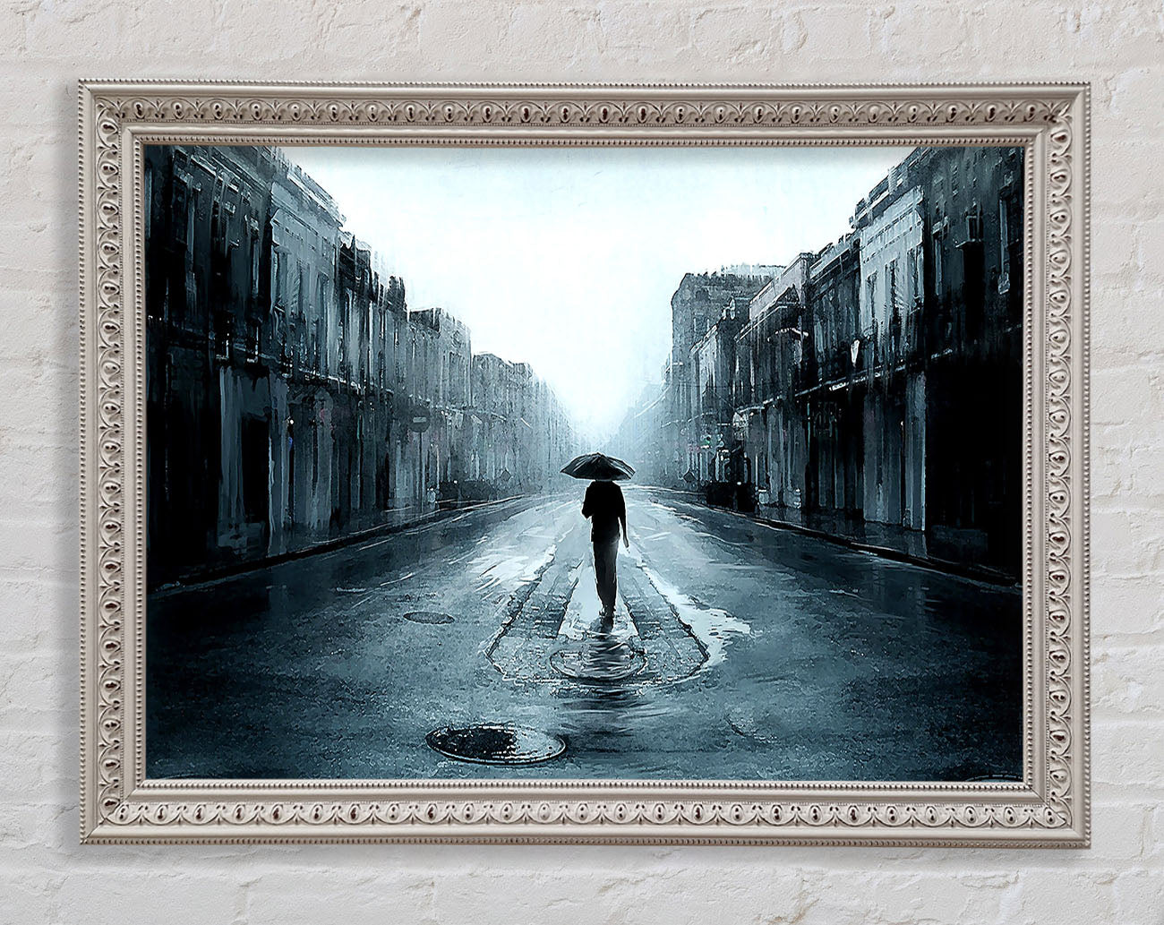 Cold Autumn Day Framed Wall Art