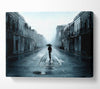 Cold Autumn Day Canvas Wall Art