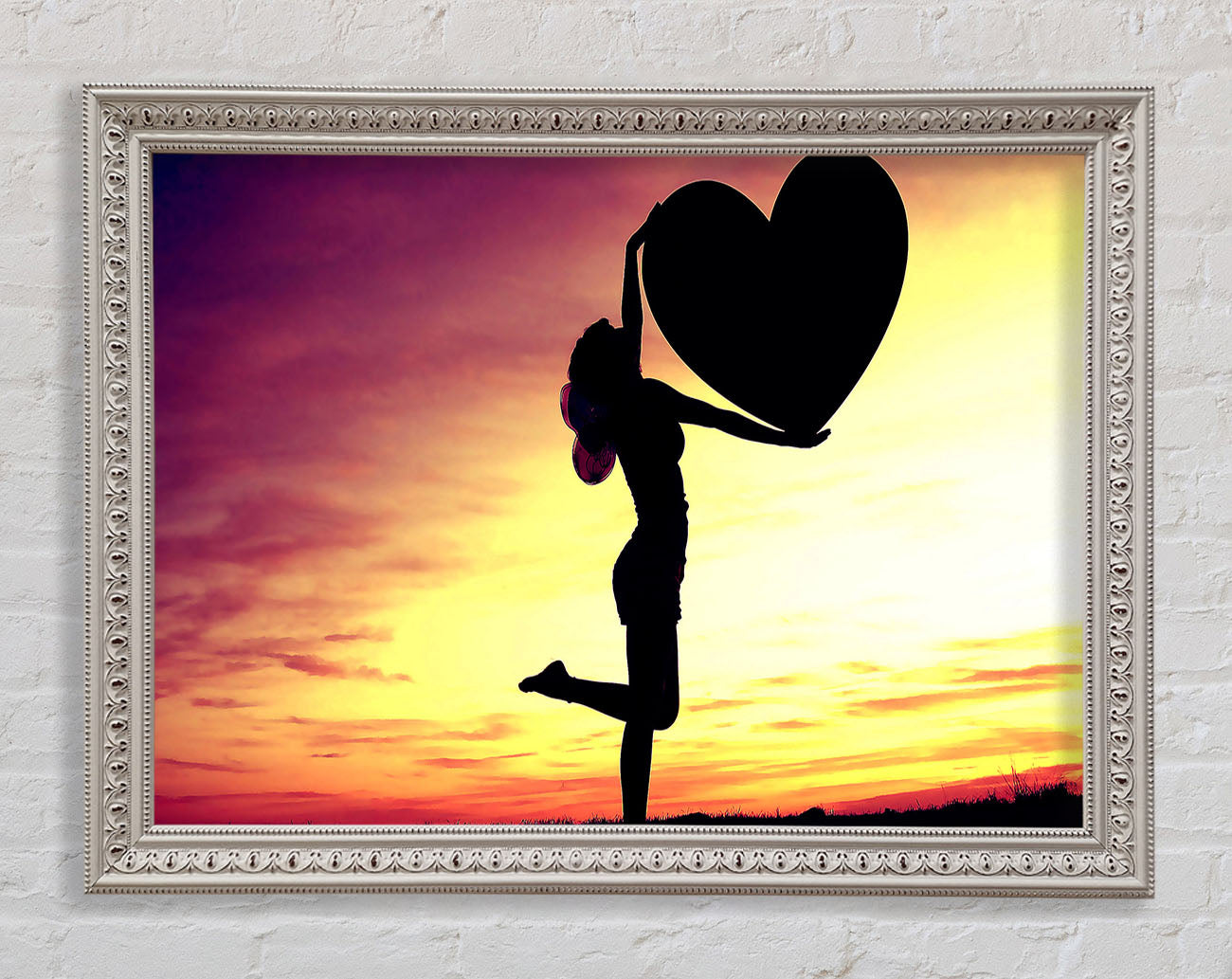 Cupid Fairy Framed Wall Art