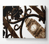 London Big Ben Through The Gates Sepia Canvas Wall Art