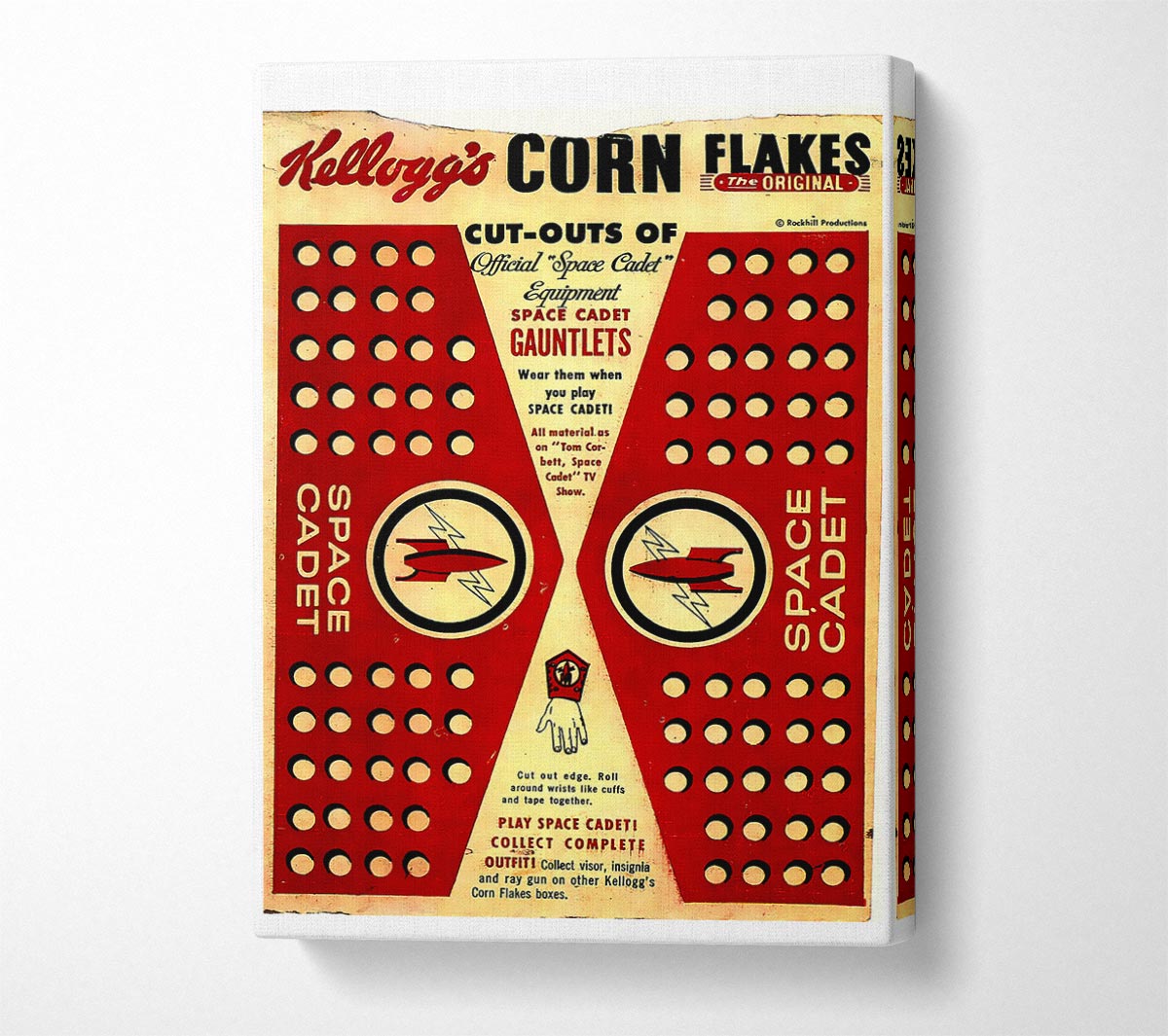 Kelloggs Corn Flakes Canvas Wall Art