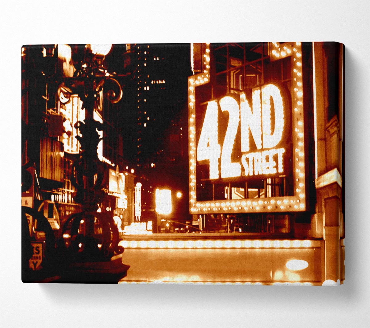 New York City 42Nd Street Canvas Wall Art