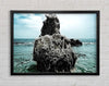 Big Rock Denia Beach Spain Framed Wall Art