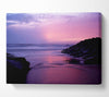 Sunset At Aberavon Beach Canvas Wall Art